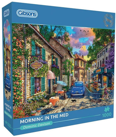 Gibsons - morning in the med (door dominic davison) - 500xl stukjes 67×49cm (b×h) - legpuzzel voor volwassenen