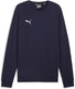 Puma teamgoal casuals crew neck sweat heren sporttrui - navy- white