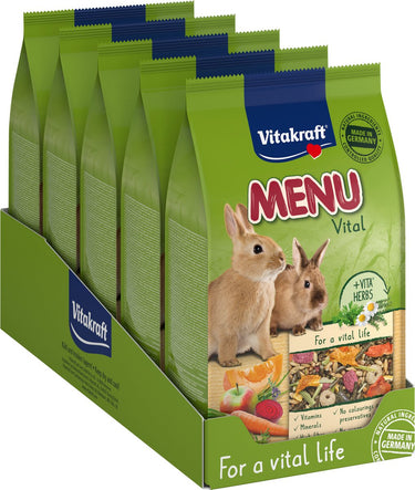 Vitakraft menu vital konijnenvoeding 5x1 kg