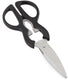 Leifheit sterling schaar - keukenschaar - huishoudschaar - incl. flesopener - rvs - zwart