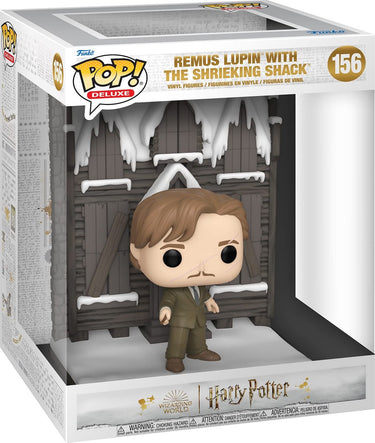 Funko harry potter verzamelfiguur pop! deluxe vinyl - chamber of secrets anniversary - hogsmeade shrieking shack with lupin 9 cm multicolours