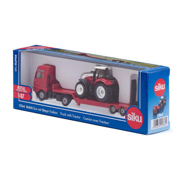 Siku man vrachtauto met steyr tractor 1764