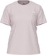 New balance sport essentials jersey t-shirt dames t-shirt - pink salt