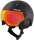 Sinner titan visor unisex skihelm - matte zwart - maat m,55-58 cm
