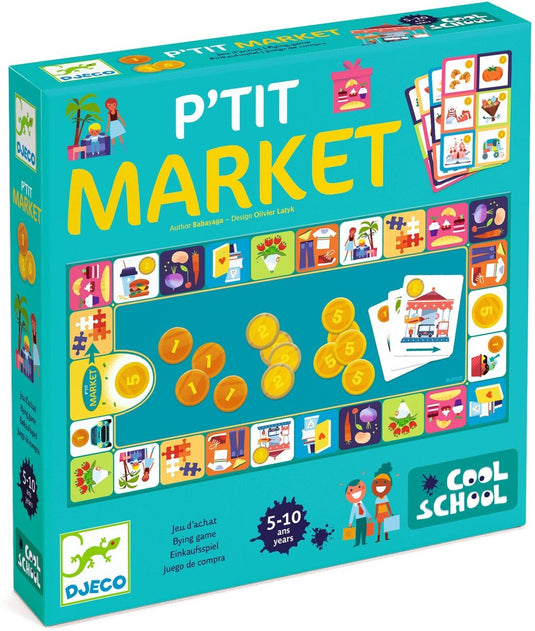 Djeco boodschappenspel p'tit market 5-10jr