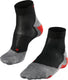 Falke ru5 short anti-blaar functioneel materiaal hardloopsokken heren zwart - maat 42-43