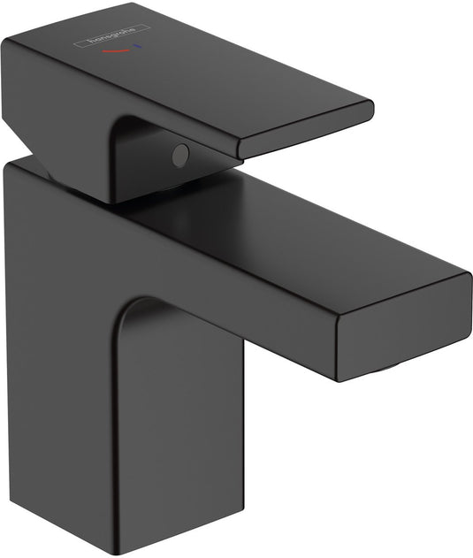 Hansgrohe vernis shape - wastafelmengkraan - ééngreeps bediening - coolstart energiebesparend - met trekwaste - 70mm maat - mat zwart