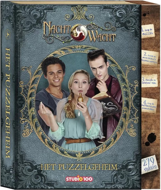 Nachtwacht puzzel - speurpuzzel - 279 stukjes