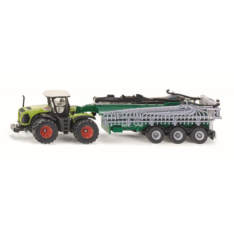 Load image into Gallery viewer, Siku claas xerion met vacuum tanker 1827
