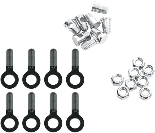 Sks germany bluemels fixed end caps (bag of 8)