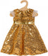 Heless poppenjurk golden star, 35-45 cm