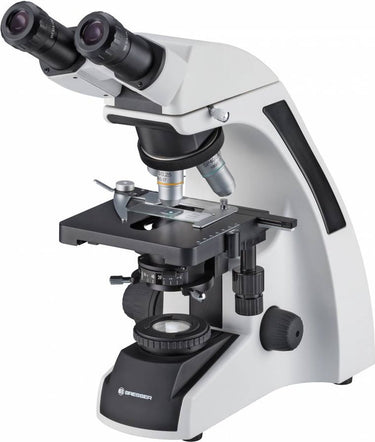 Bresser microscoop - science tfm-201 bino - 40x-1000x vergroting - wit zwart