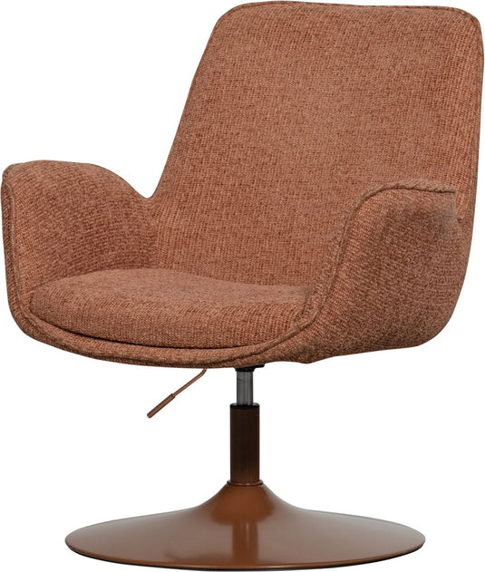 Woood marten in hoogte verstelbare fauteuil - oranje - 91x79x76