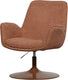 Woood marten in hoogte verstelbare fauteuil - oranje - 91x79x76