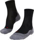 Falke ru4 wool anti-blaar wol functioneel materiaal hardloopsokken dames zwart - maat 39-40