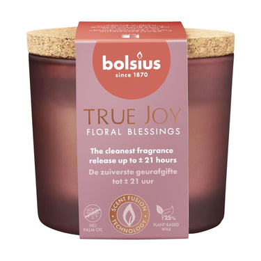Bolsius geurglas + deksel 66 83 floral blessings