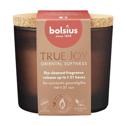 Bolsius geurglas + deksel 66 83 oriental softness