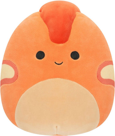 Squishmallows squishmallow knuffel - 19cm - nichelle the orange dinosaur