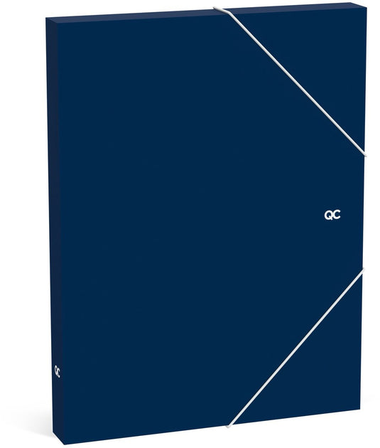 Qc colour documenten box - marineblauw