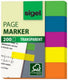 Sigel plakmarker hn617 groen, blauw, violet, geel, oranje