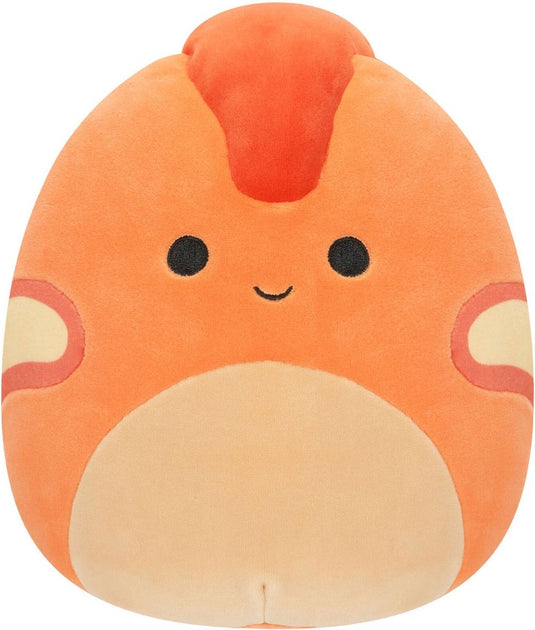 Squishmallows squishmallow knuffel - 19cm - nichelle the orange dinosaur