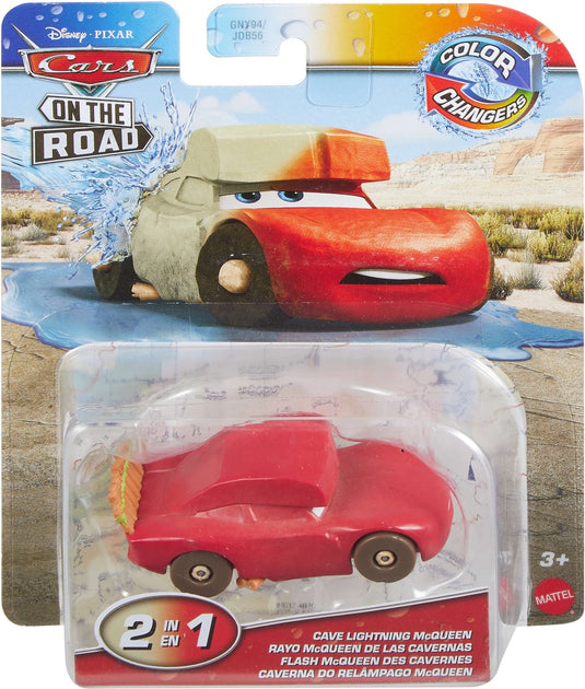 Disney pixar cars disney and pixar cars on the road color changers cave lightning mcqueen