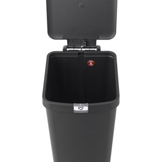 Load image into Gallery viewer, Brabantia pedaalemmer stepup 40l dark grey
