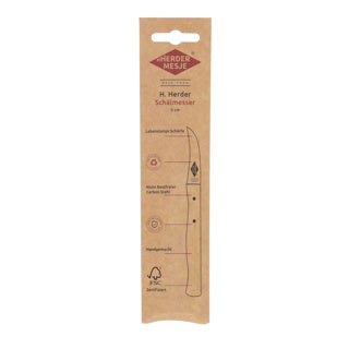 Solinger herder schilmes gebogen fsc beuken heft carbon | 5 stuks