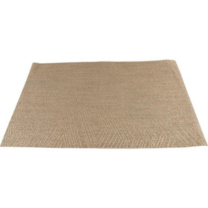 Placemat 30x45cm polyester goud | 12 stuks