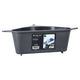 Michelino gootsteen organizer 29 cm antraciet