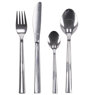 Load image into Gallery viewer, Michelino bestekset 24-delig rvs
