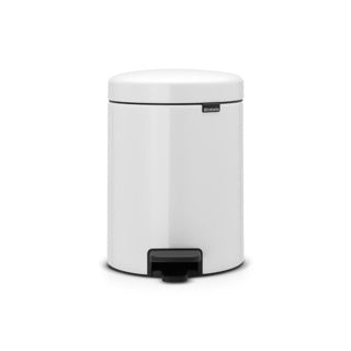 Load image into Gallery viewer, Brabantia pedaalemmer newlcon 5 ltr wit met kunststof binnenemmer

