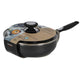 Beka pro induc beka - pro induc hapjespan - 24 cm met glazen deksel