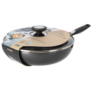 Beka pro induc wokpan 28 cm met glazen deksel