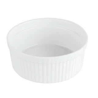 Souffleschaaltje 12x5cm wit | 12 stuks