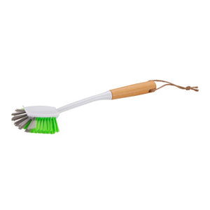 Clean home afwasborstel bamboe ovaal | 6 stuks