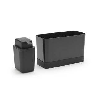 Brabantia sinkside aanrecht organizer - set 2-delig - dark grey