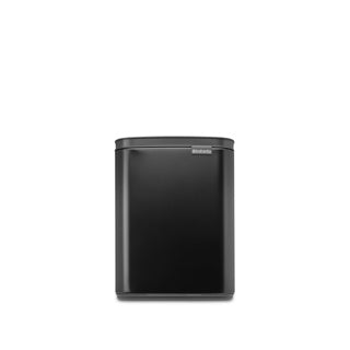 Brabantia bo prullenbak - 7 liter - badkamer - matt black