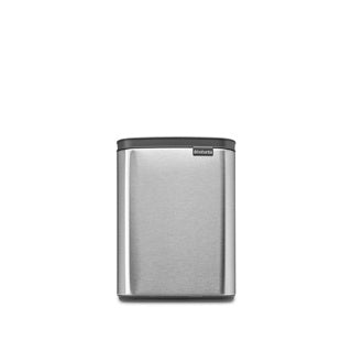 Brabantia bo prullenbak - 7 liter - badkamer - matt steel fingerprint proof