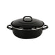 Bk fortalit emaille braadpan 20cm 1.4l – inductie braadpan – geëmailleerd staal – ovenbestendig tot 230 graden – geen antiaanbaklaag – met deksel – zwart blauw