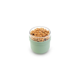 Load image into Gallery viewer, Brabantia yoghurtbeker make take 0,5l jade green | 2 stuks
