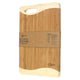 Bamboo snijplank wave 38x25x2 cm