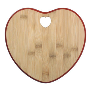 Load image into Gallery viewer, Bamboo snijplank amore 23x24,5x1,1 cm
