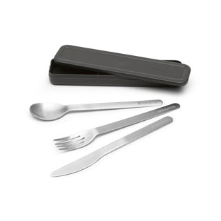 Load image into Gallery viewer, Brabantia make take bestekset 3-delig donkergrijs | 2 stuks
