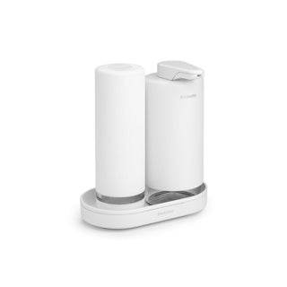 Brabantia sinkstyle zeepdispenser set - mineral fresh white