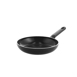 Bk easy induction koekenpan 24cm - pfas-vrije antikleeflaag - koekenpan inductie - keramische pan - ovenbestendig tot 160°c - koudgrepen - zwart