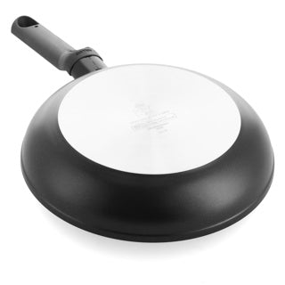Bk easy induction koekenpan 24cm - pfas-vrije antikleeflaag - koekenpan inductie - keramische pan - ovenbestendig tot 160°c - koudgrepen - zwart