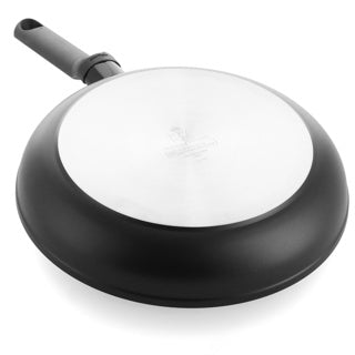 Bk easy induction koekenpan 26cm - pfas-vrije antikleeflaag - koekenpan inductie - keramische pan - ovenbestendig tot 160°c - koudgrepen - zwart