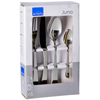 Amefa juno bestekset 24-delig rvs
