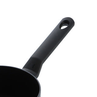 Bk easy induction steelpan 16cm - 1.5l - pfas-vrije antikleeflaag - steelpan inductie - keramische pan - ovenbestendig tot 160°c - koudgrepen - zonder deksel - zwart